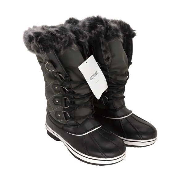 DREAM PAIRS Women's Mid-Calf Waterproof Winter Snow Boots Size 7 - Picture 8 of 8